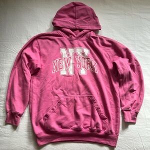 Pink NY Hoodie for Men